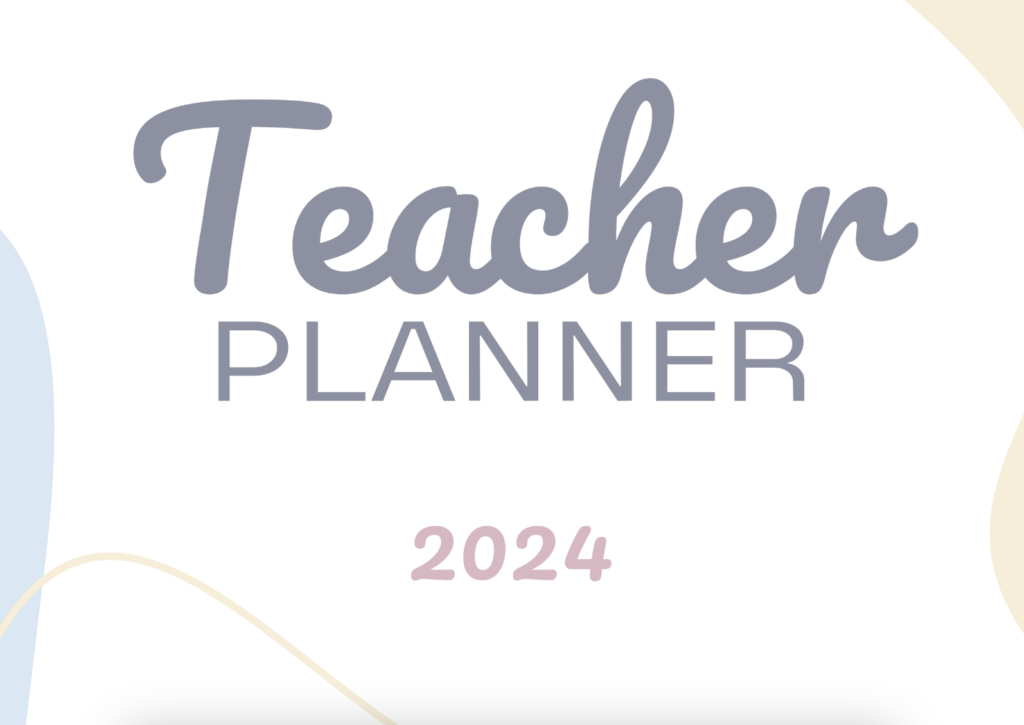 planejamento escolar 2024 teacher Planner download free
