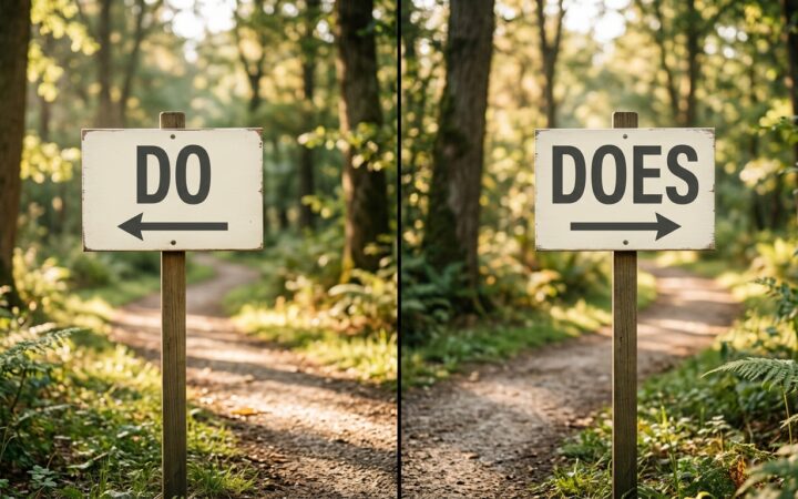 Do ou Does: o Truque Simples Que Você Nunca Esquece