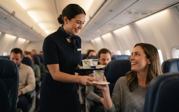 Inglês no Avião: as Frases do Voo do Embarque ao Pouso